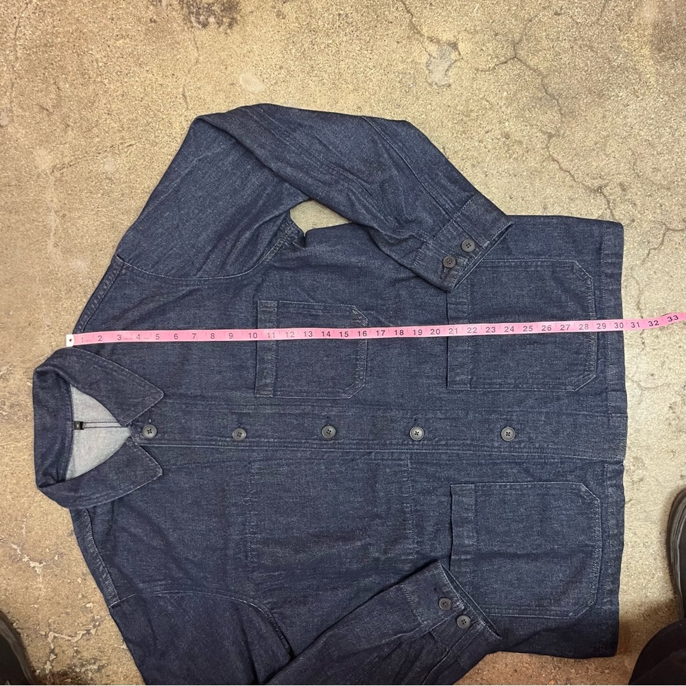 Muji Kapok Denim Chore Coat (M) - Picture 5 of 6